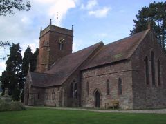 photo of the Shelsley Beauchamp Parish Church of All Saints